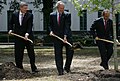 Tree planting ceremony by nation leaders