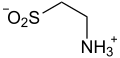 Deutsch: Struktur von Hypotaurin English: Structure of hypotaurine