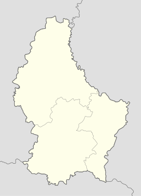 Location map Luxembourg