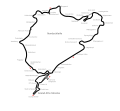 Comparison between Nordschleife and Grand Prix Strecke (1995–2001)