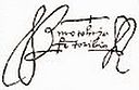 Firma de Toribio de Benavente