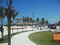 Inicio del Bulevar turístico Malecón de Progreso.