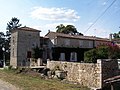 Vista sud deu castèth de Vaure (aost 2012)