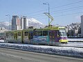 K2, jonka Inekon Trams on uusinut, Sarajevossa