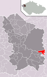 Valeč – Mappa