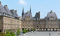 Skyline of Charleville-Mézières