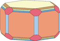 flächenreicher Apatitkristall mit {100}, {110}, {001}, {111}, {201}, {101} und {102}