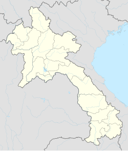 Thakhek trên bản đồ Lào