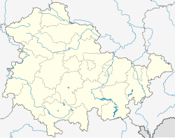 Meiningen is located in Thuringia