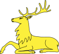 cerf couché