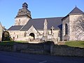 Le Faouët (Morbihan): l'église paroissiale Notre-Dame de l'Assomption, vue extérieure d'ensemble