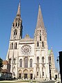 A chartres-i katedrális, Franciaország