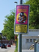 Plakat fra Cirkus Arena. Foto: Lars Schmidt.