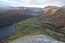 Das Tal von Patterdale von Hartsop Dodd aus gesehen