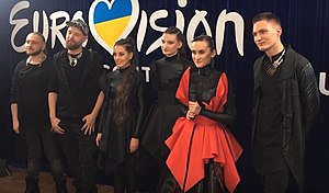 Go_A během národního kola Eurovize 2020