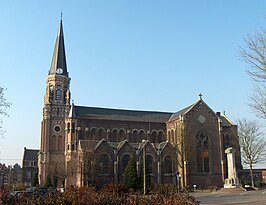 Église de l'Immaculée-Conception (Kerk van de Onbevlekte Ontvangenis) in Zuid-Wervik