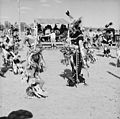 Image 21Dancers at Crow Fair in 1941 (from Montana)