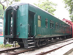 Historischer Eisenbahnwagen