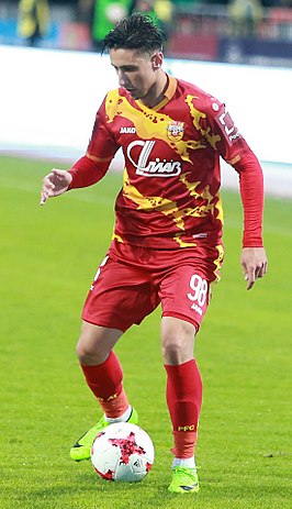 Aleksandrov in 2017 als speler van Arsenal Toela