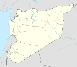 Tehmaz trên bản đồ Syria