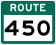 Newfoundland and Labrador Route 450