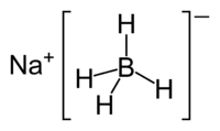 Sodyum borhidrür molekül şeması