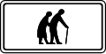 E15 Disabled pedestrian