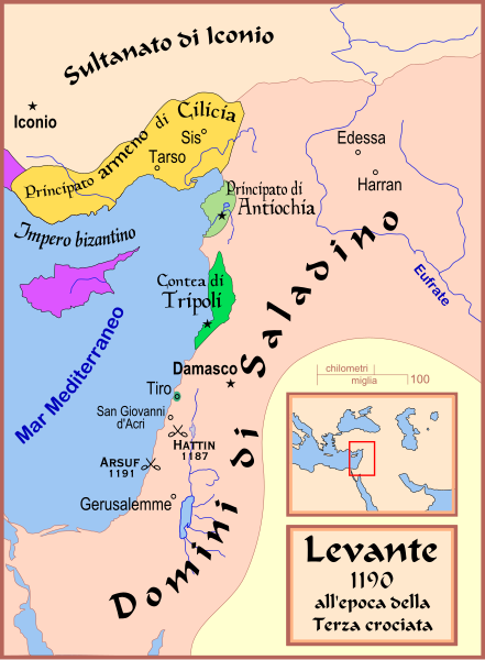 File:Map Crusader states 1190-it.svg