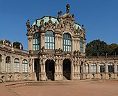 Ostanki palače Zwinger v Dresdnu (1710–1728)