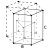 Hexagonal close packed crystal structure for zinc