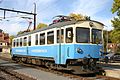 Elektrotriebwagen „ET 1“ der Landesbahn Feldbach – Bad Gleichenberg im Bahnhof Bad Gleichenberg