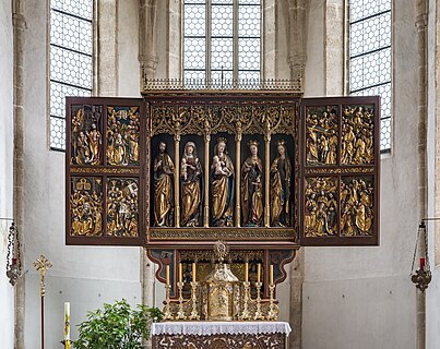 High alter of Schönbach parish church