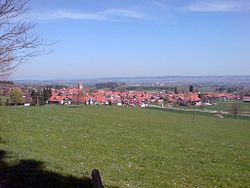 Skyline of Wiggensbach