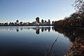 Central Park Reservoir in Winter