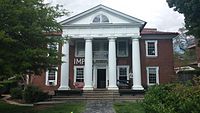 The Theta Delta Chi house at the University of Virginia.