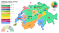 2019 Swiss Assembly Election Map