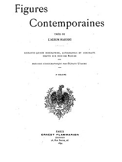 「マリアーニ・アルバム」 (1894年版標題紙)