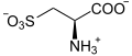 Deutsch: Struktur von L-Cysteat English: Structure of L-cysteate