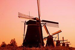 I mulini di Kinderdijk