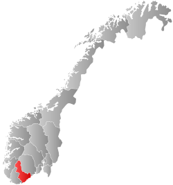 Location in Norway