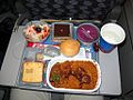 lunch in economy class