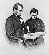 Abraham Lincoln frequently read ED’s poetry out loud to his children.