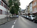 Der ehemalige Höchster Marktplatz am Mainberg