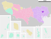 Location of Taitō in Tokyo