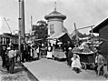 English: Marketplace in 1907 Suomi: Kaupantekoa torilla vuonna 1907