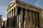 Le Temple d'Auguste et de Livie à Vienne.