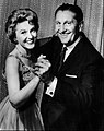 Lawrence Welk rechts, in januari 1961 geboren op 11 maart 1903