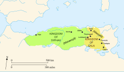 Location of Kingdom of Massaesylia