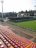 Blick von der Osttribüne auf den Südrang