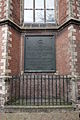 Plaquette Pilgrim Fathers aan de Pieterskerk